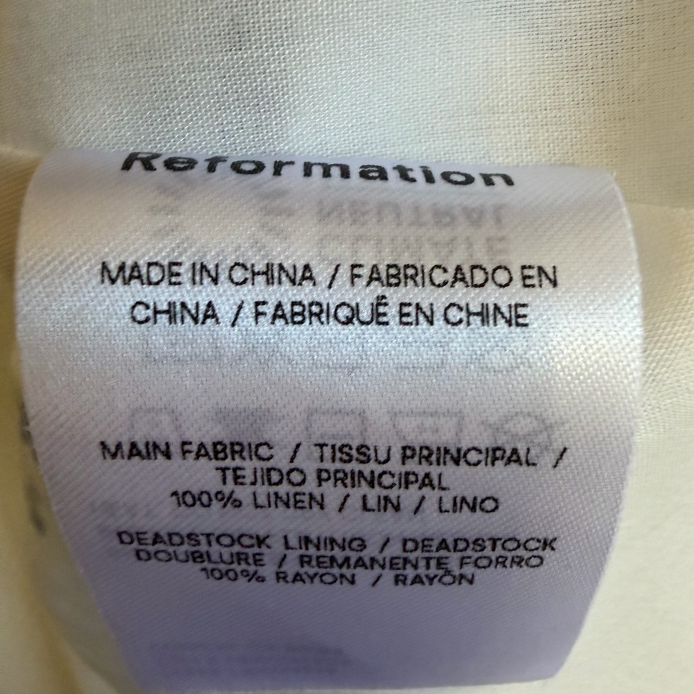 Reformation Evianna Linen Dress - Picture 12 of 12